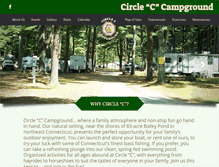 Tablet Screenshot of campcirclec.com